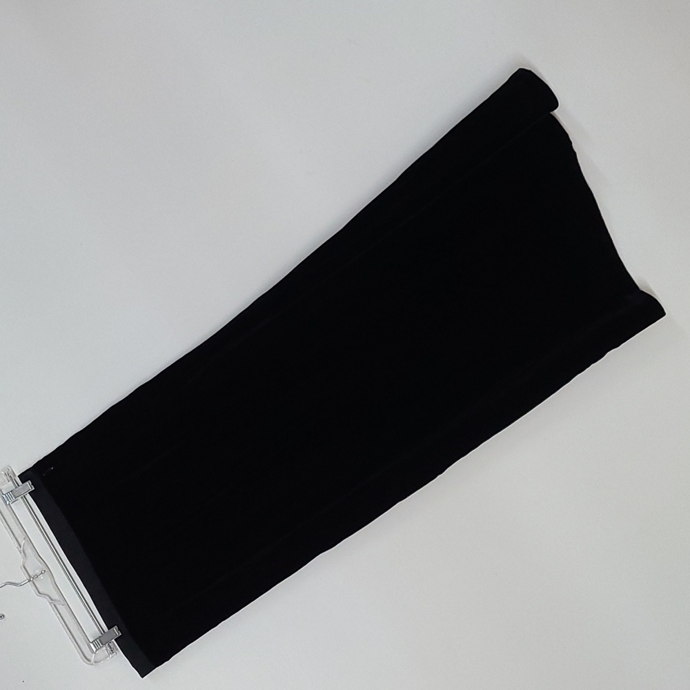 Michael Casey Neiman Marcus Black Velvet Skirt